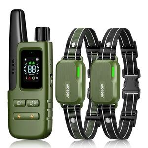 Green Dog Training Collar Set